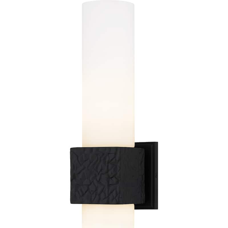 Arline 2-Light Matte Black Wall Sconce