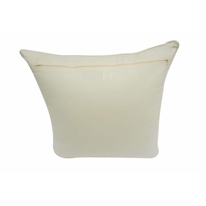 Home&Manor Sierra Vintage Raw Silk Pillow 18"