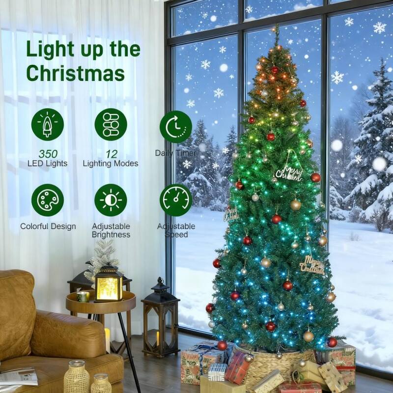 Artificial Christmas Tree - Classic Holiday Decor - Green