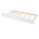 preview thumbnail 10 of 9, Versatile Full Size Wooden Daybed with Twin Size Trundle, White