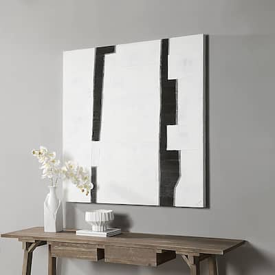 Paris Wooden Wall Art - Black
