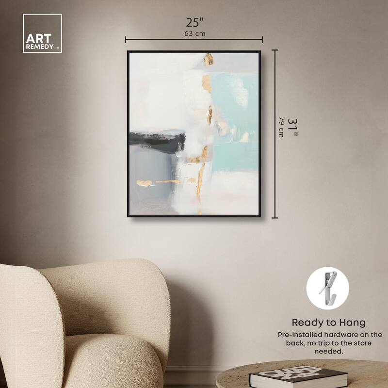 Misty Luxe II Canvas by Art Remedy