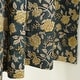 preview thumbnail 13 of 30, Fabdivine Handmade Pure Linen Fabric Eyelet Curtain Block Print Floral Drape