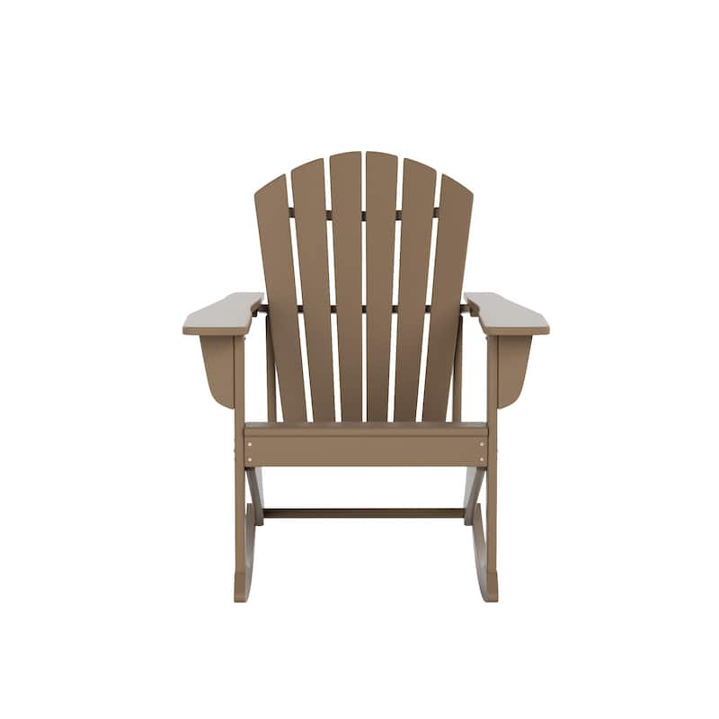 Laguna Hdpe All Weather Outdoor Patio Rocking Chair