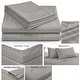 preview thumbnail 74 of 116, Home Sweet Home Dream Striped 1200 TC Cotton Deep Pocket Bed Sheet Set