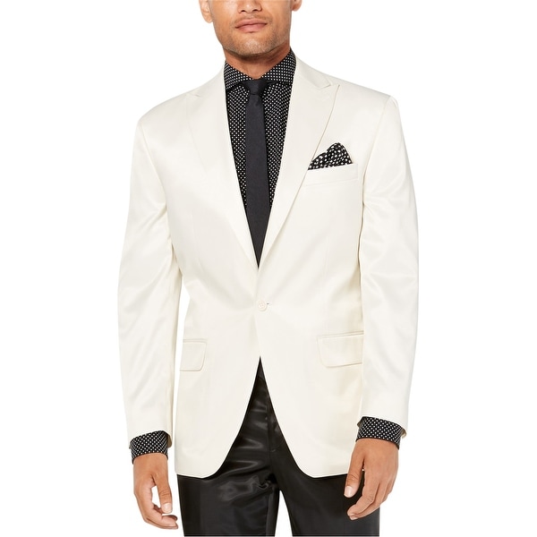 men's one button suit jacket