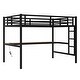 preview thumbnail 5 of 10, Full XL Size Loft Bed with Desk