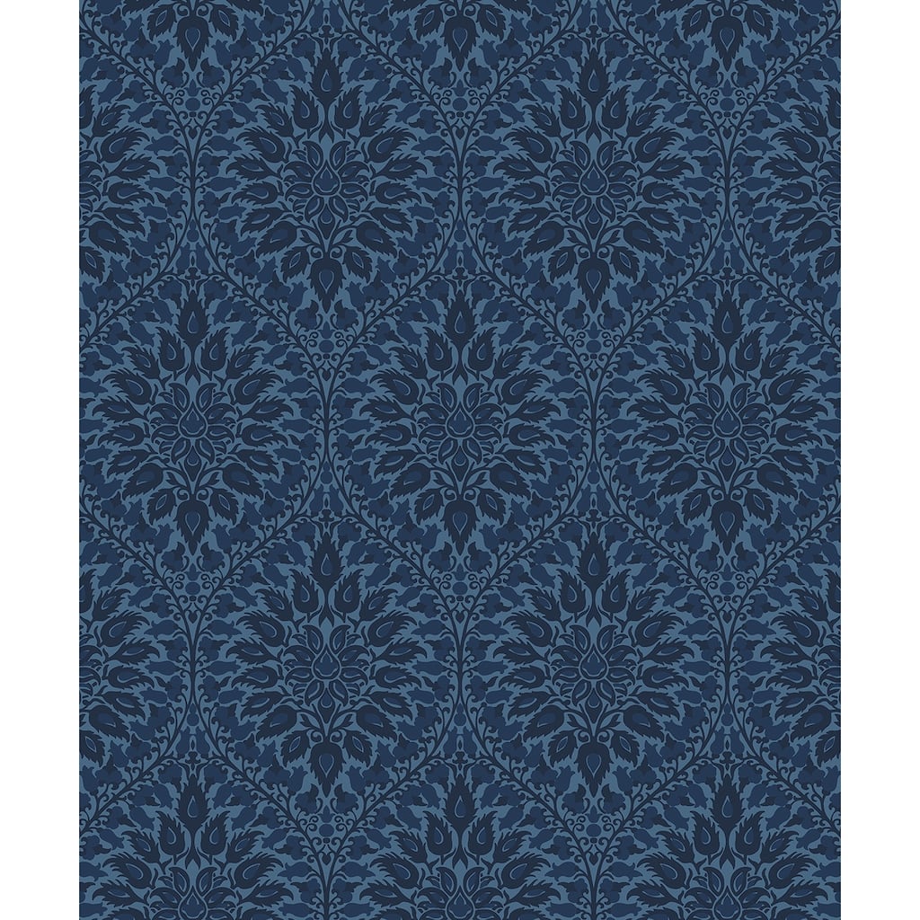 Seabrook Designs Luna Ogee Nonwoven Unpasted Wallpaper