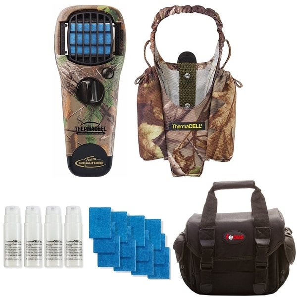 ThermaCELL Mosquito Repellent Hunter's Kit: Xtra Device/Holster, Earth Refills