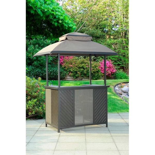 Sunjoy Replacement Canopy for LDN1414SSTT South Beach Bar Bed Bath