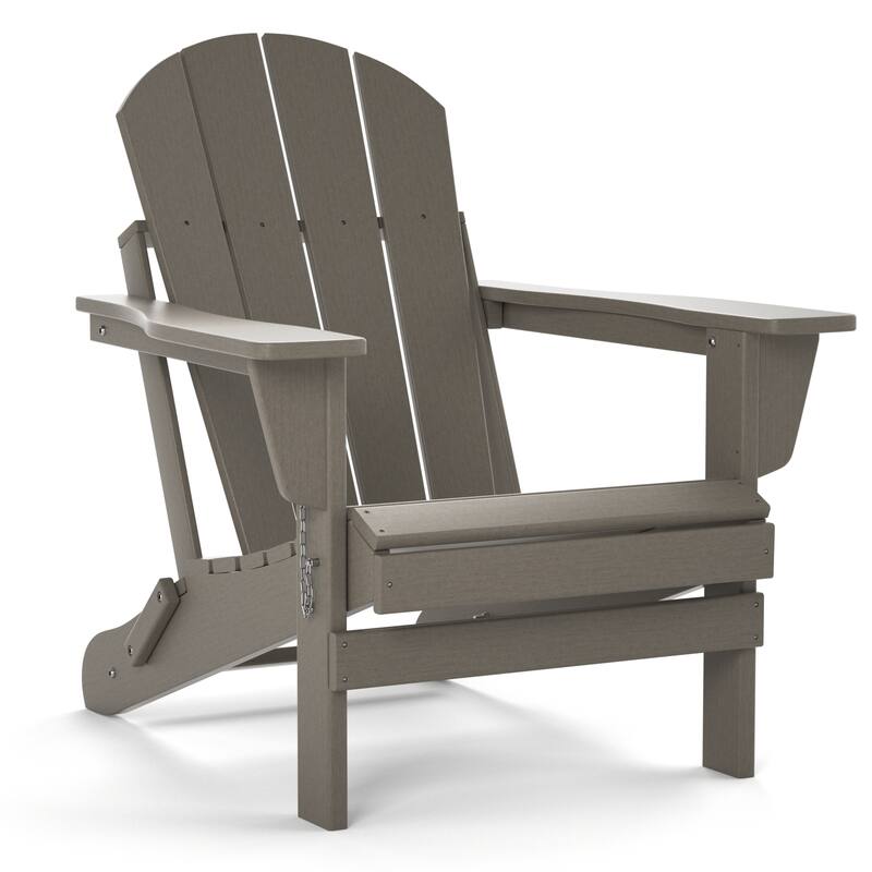 Poly Outdoor Adirondack Chair - Foldable All Weather