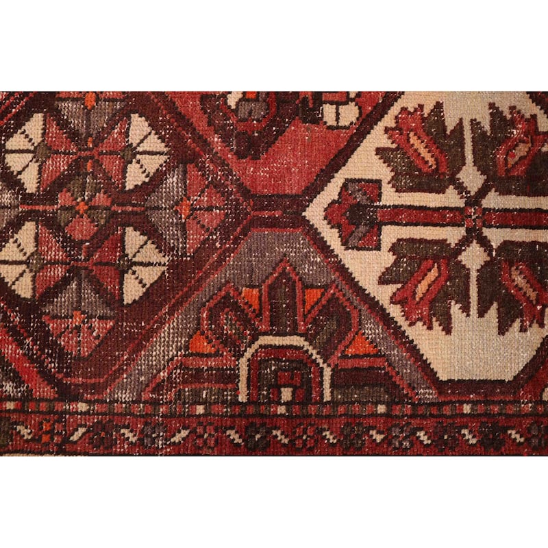 ECARPETGALLERY Hand-knotted Antalya Vintage Red Wool Rug - 6'6 x 10'0