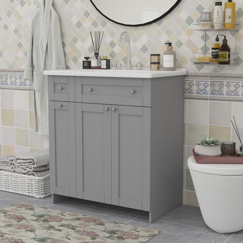 Modern 30-Inch Bathroom Vanity
