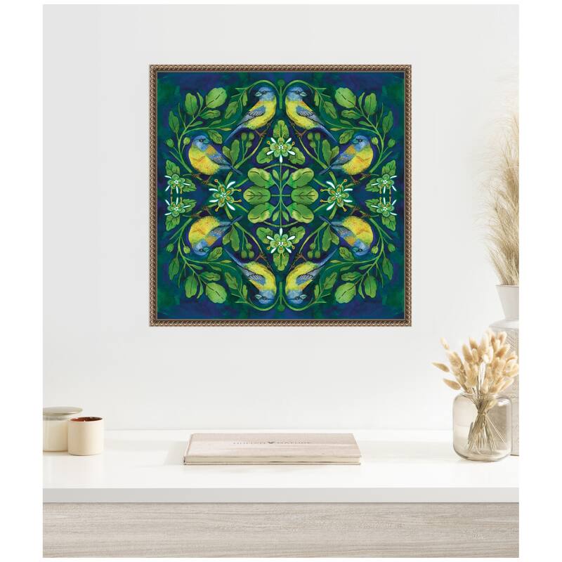 Kate and Laurel Cometocinos by Lucia Gianello Framed Canvas Wall Art Print