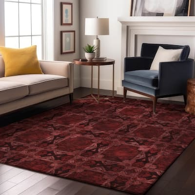 Premium Washable Super Soft Boho Medallions Mayfield Rug