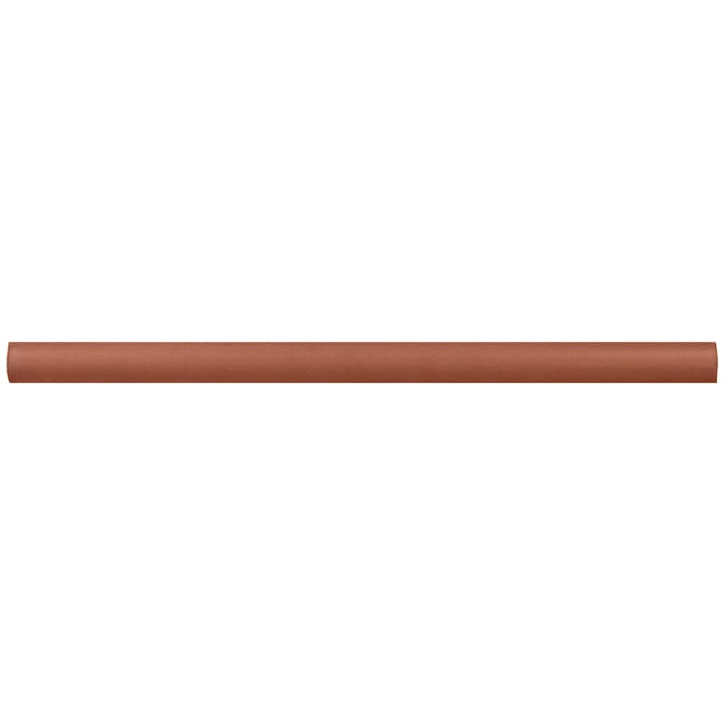 Apollo tile 0.5" x 8" Arte Matte Red Ceramic Tile (0.3 sq ft/case) - 10 Pack