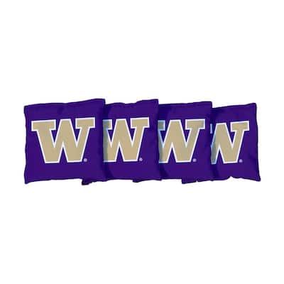 Washington Huskies Purple Cornhole Bags
