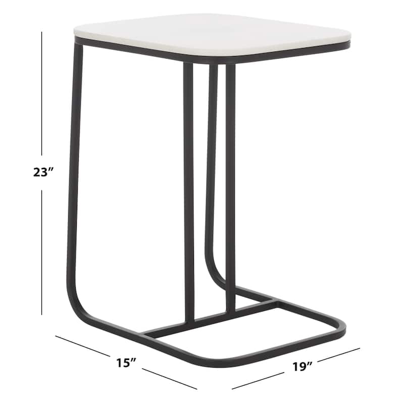 SAFAVIEH Ethelyn Accent Table - 19" W x 15" D x 23" H - 19Wx15Dx23H