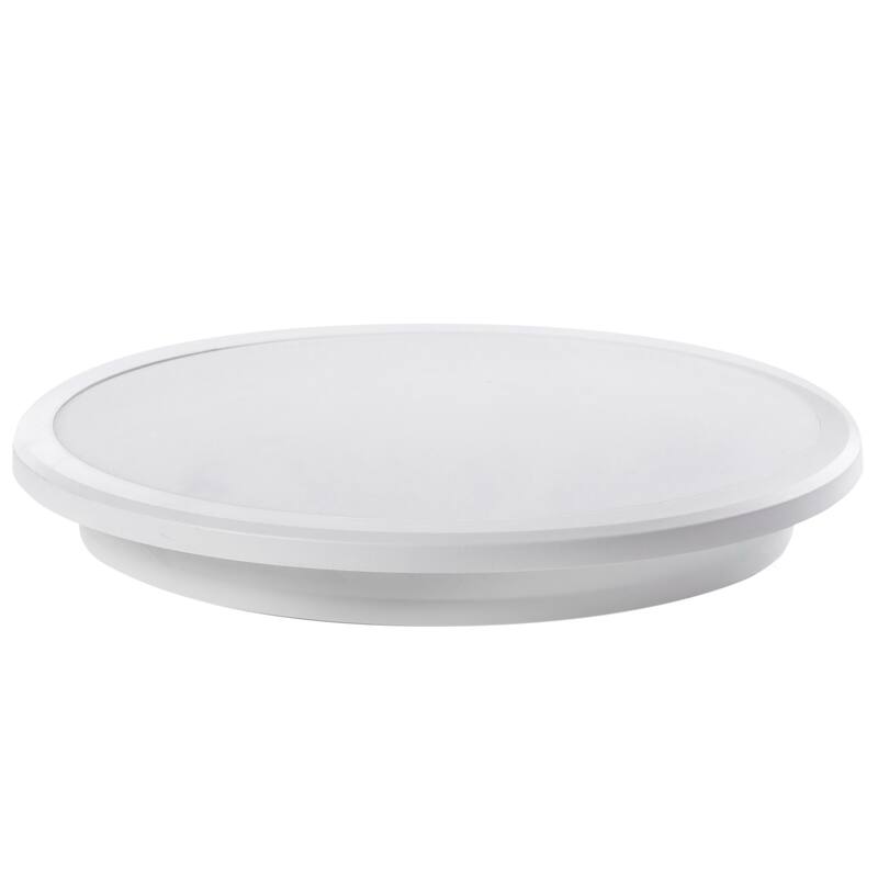 Round LED Ceiling Light Fixture Flush Mount 6500K Cool Daylight Energy