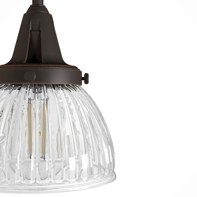 Hunter Cypress Grove 4-Light Vanity Wall Light - Industrial, Transitional, Contemporary - Damp Rated!