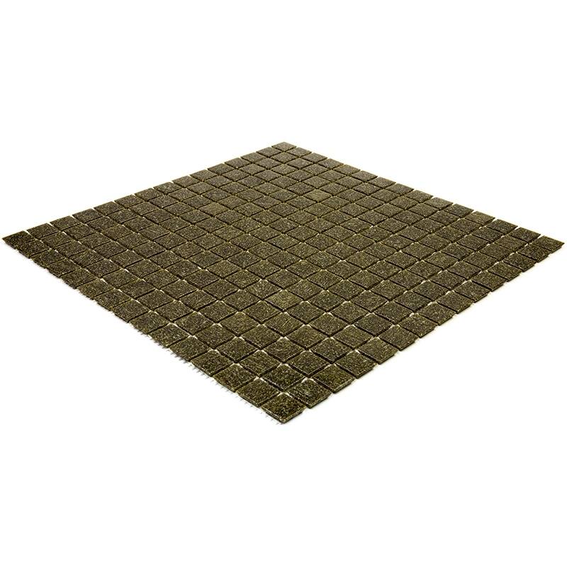Apollo tile 12" x 12" Dune Glossy Peanut Brown Glass Tile (20 sq ft/case) - 20 Pack