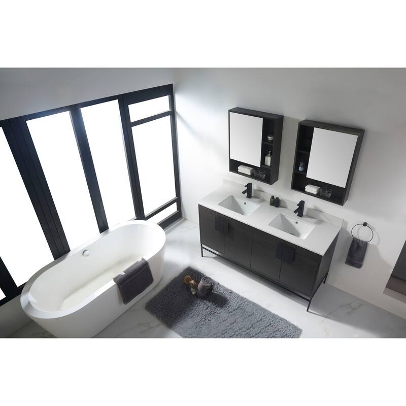 Modern Bathroom Vanity Set
