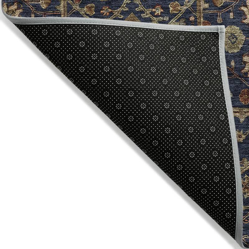HomeRoots Floral Transitional Rectangle Outdoor Rug