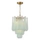 preview thumbnail 2 of 9, Crystorama Lighting Group OLL-6004 Ollie 4 Light 14" Wide Pendant /