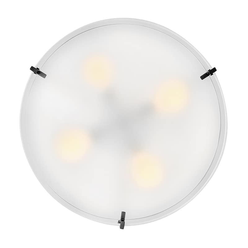 Hinkley Lighting 47573 Halle 4 Light 20" Wide Semi-Flush Drum Ceiling