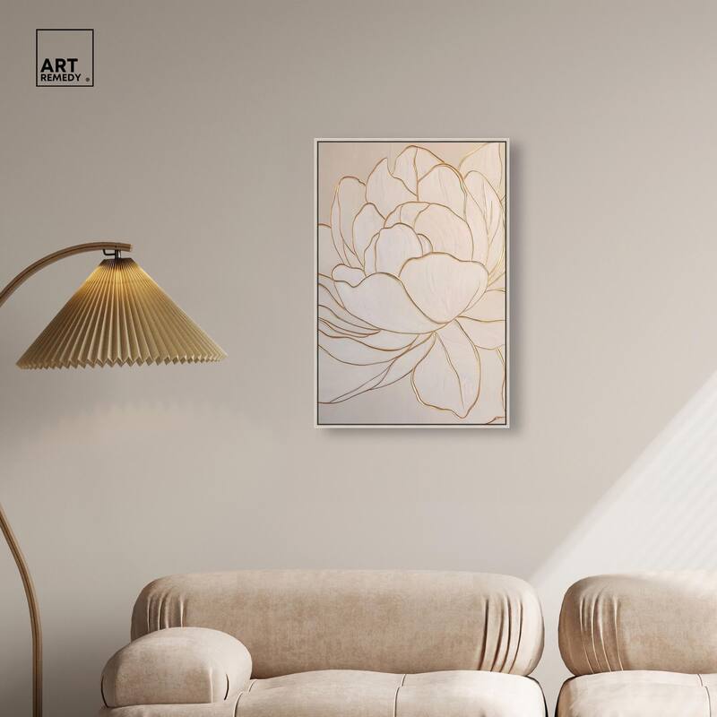 Sculpted Shards II Canvas by Art Remedy