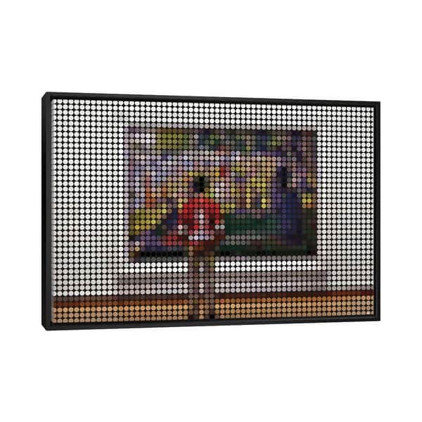 slide 2 of 10, iCanvas "Cameron" by Yoni Alter Framed Canvas Print Black - 26x40