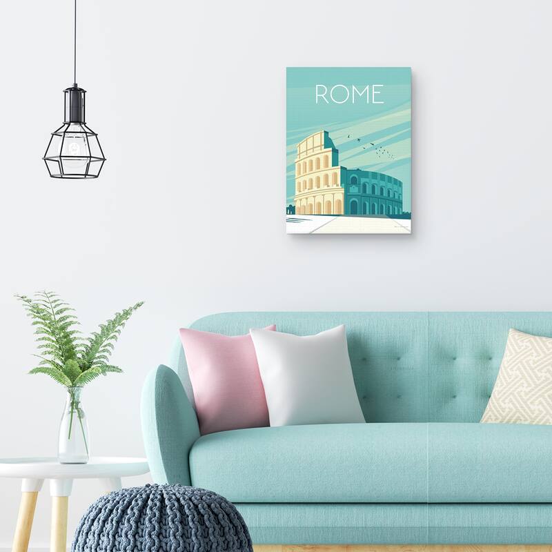 Rome Canvas Art Print