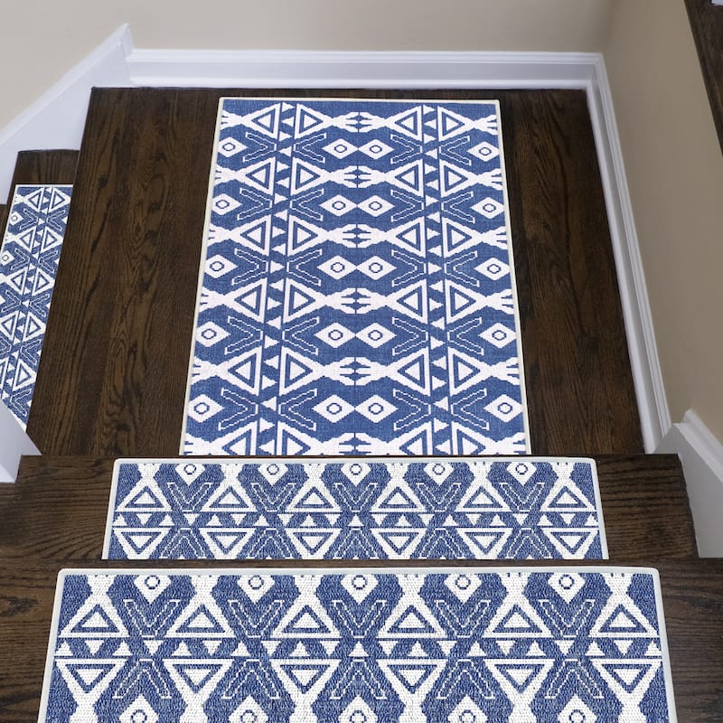 Sussexhome Heavy Duty Ultra Thin Non Slip Washable Cotton Indoor Rug - 2' x 3'