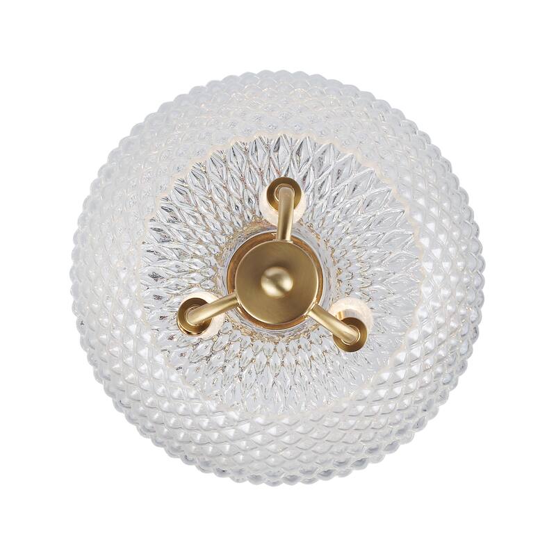 Golden Lighting Adeline 3-light Pendant in Modern Brushed Gold - 3 Light Pendant