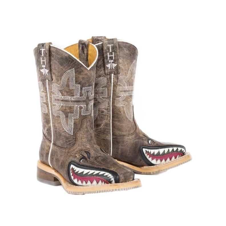 shark cowboy boots