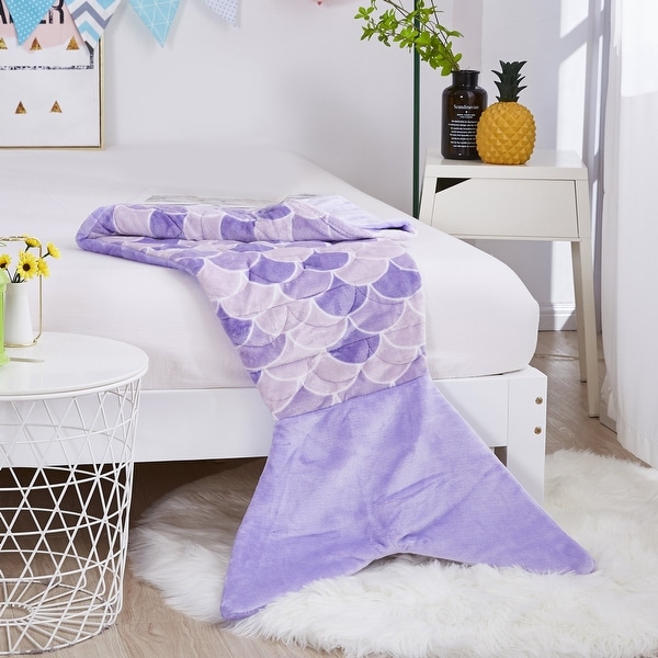 Mermaid Weighted Throw Blanket 5 lb