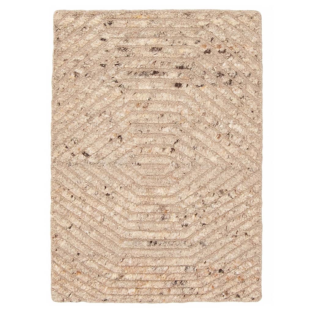 ECARPETGALLERY Hand-knotted Tangier Tan Wool Rug - 2'1 x 2'11