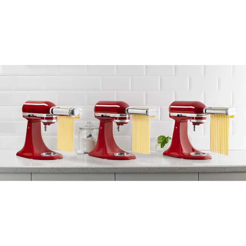 KitchenAid KSMPRA Pasta Roller and Cutter Set Stand Mixer Accessory - 3 Piece
