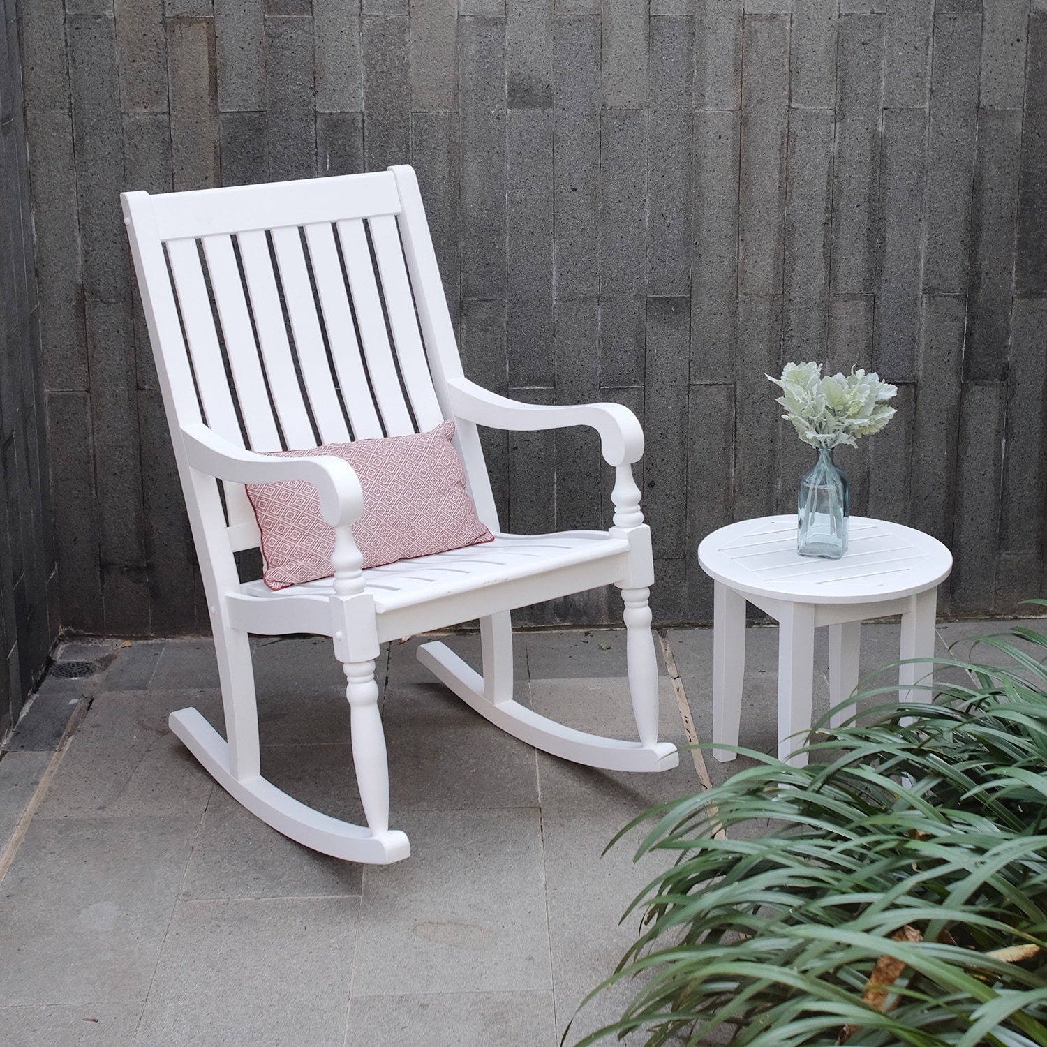 Oisin oversized outlet porch rocking chair