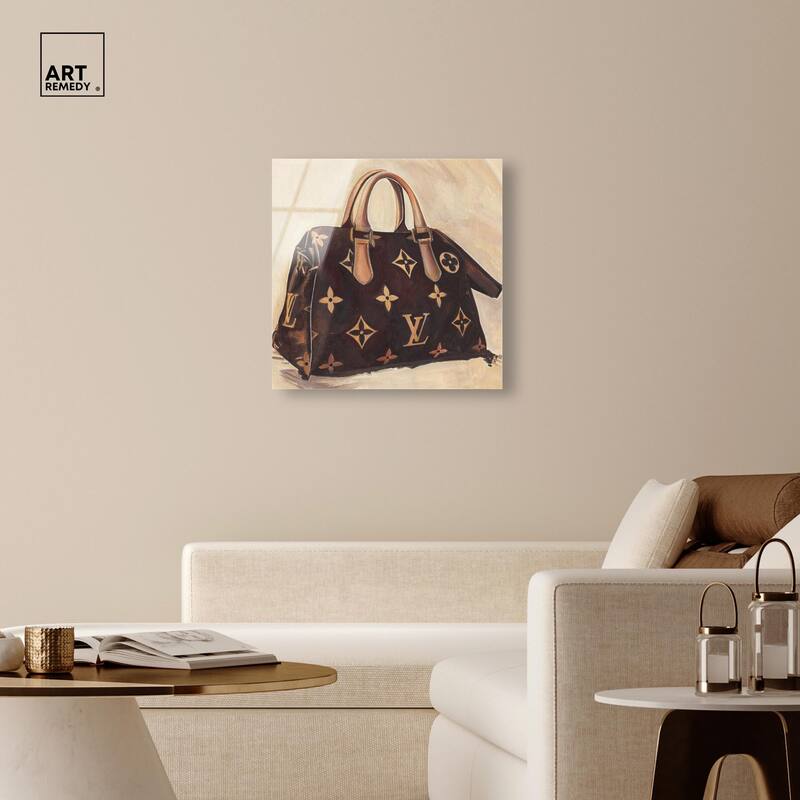 Doll Memories Majestic Monogram Acrylic by Art Remedy, Ready to Hang