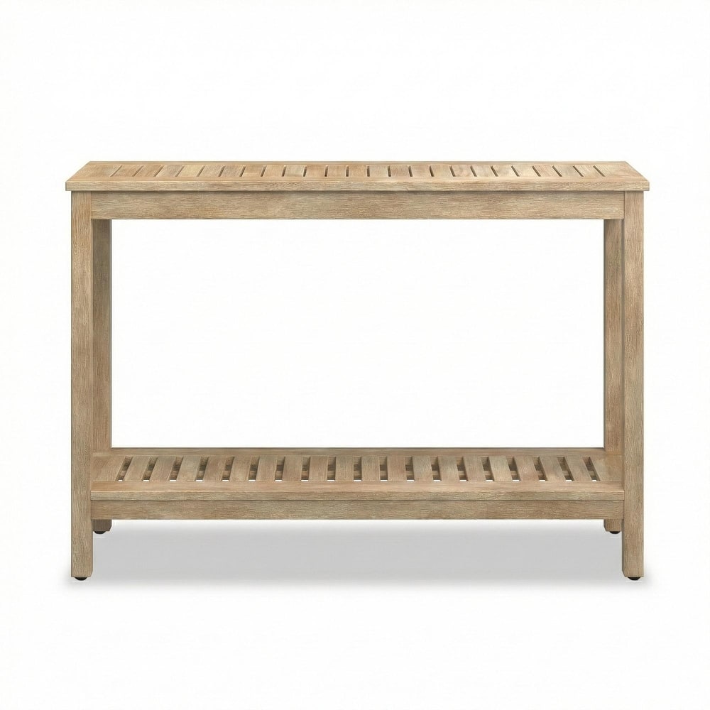 DTY Outdoor Living Longs Peak Eucalyptus Console Table