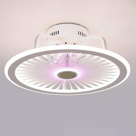 20in Ceiling Fan With Lighting LED Light Mute And Remote Control