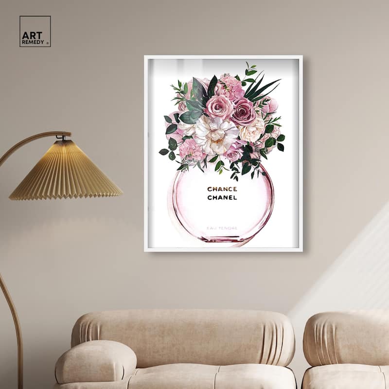 Floral Chance Fragrance Shadowbox by Art Remedy