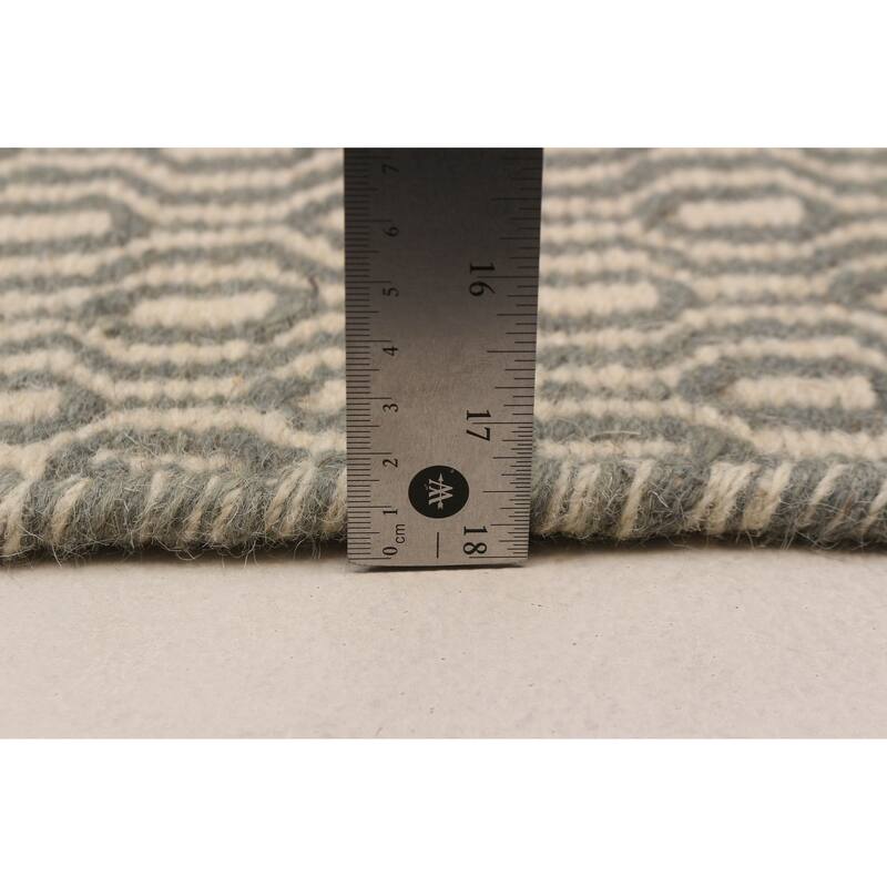 Nevada Grey Kilim 5'3" x 7'6" - 5'3 x 7'6