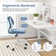 preview thumbnail 21 of 28, Gymax Kids Desk Chair Ergonomic Swivel Children Mesh Study Height