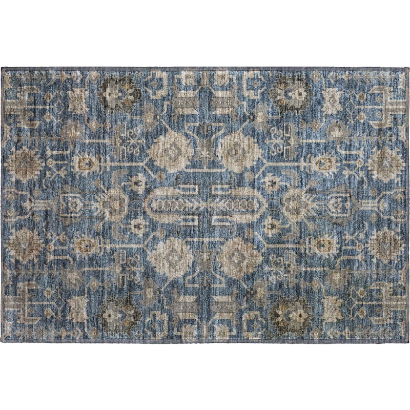 Premium Washable Super Soft Traditional Global Mayfield Rug