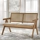 preview thumbnail 5 of 16, Lifestorey Baywood 6-Piece Solid Wood Dining Set with Bench