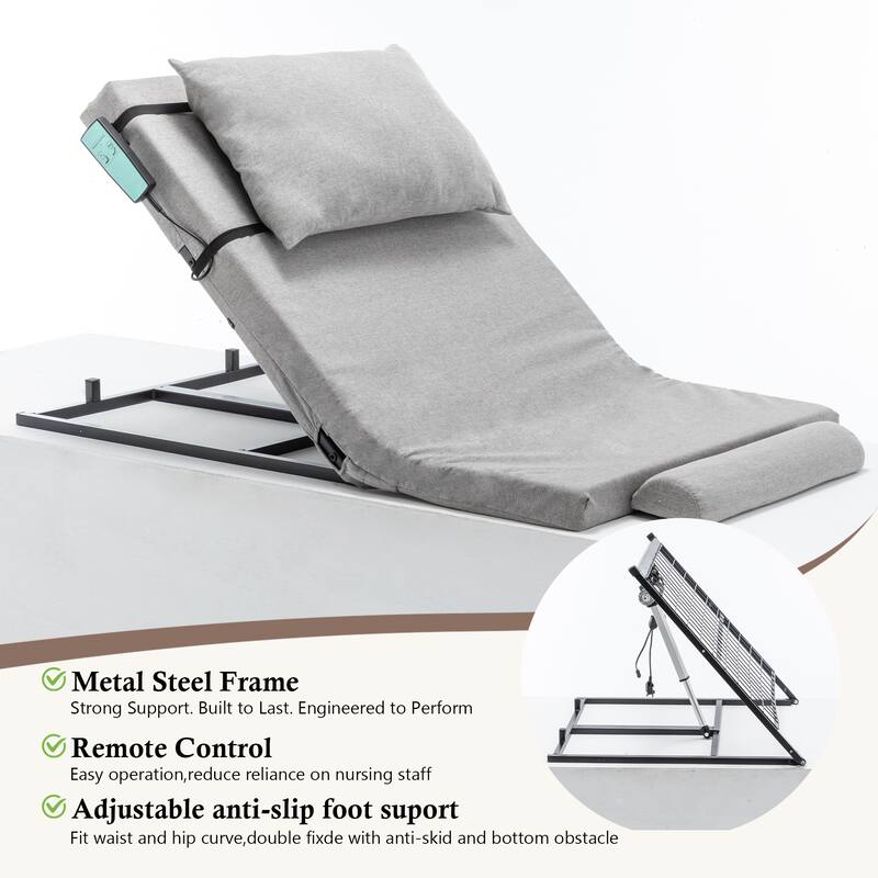 Safe Lift Electric Bed Backrest for Elderly, Pregnancy & Recovery