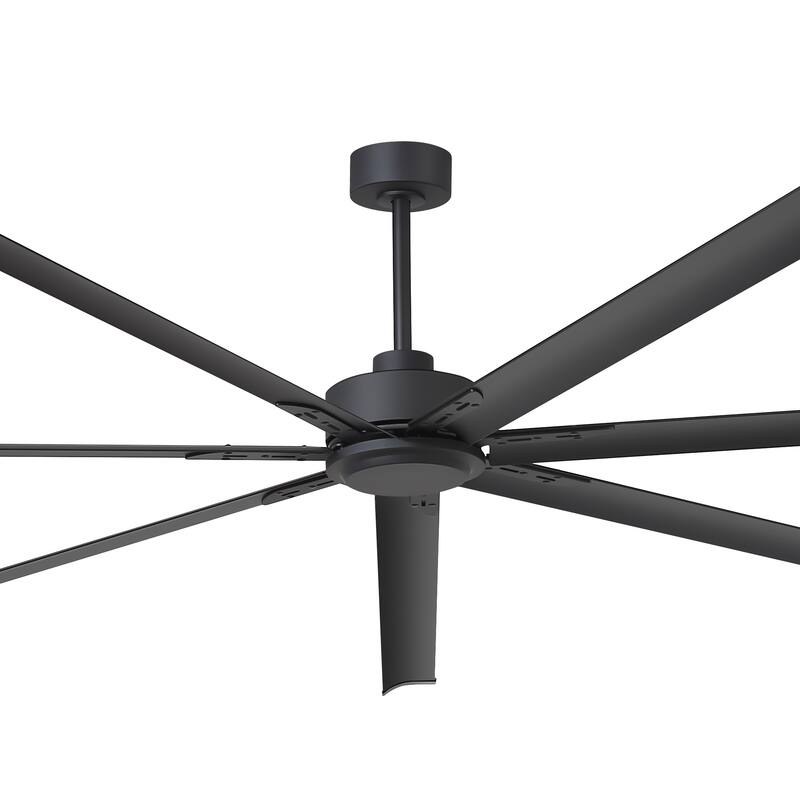 72"/84"/96"/120"/144" Extra Larger HVLS Commercial Ceiling Fan with Remote and Aluminum Blades