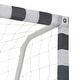 preview thumbnail 7 of 6, vidaXL Soccer Goal Training Soccer Net Practice Net Metal Black and White